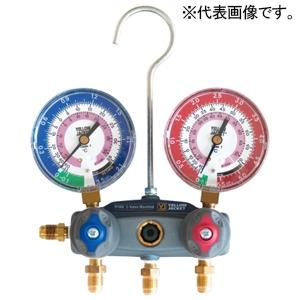 アサダ タイタンマニホールド本体 対応冷媒R32・R410A ゲージ径φ80mm Y40922