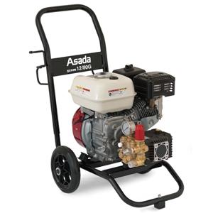 アサダ 高圧洗浄機12/80GP 洗管タイプ エンジン式 自吸式 吐出量13.0L/min 燃料タン...