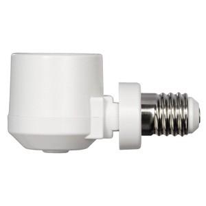 電材堂 LED電球専用可変式ソケット E17口金→E26 SF1726VDNZ