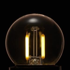 電材堂 フィラメントLED 10W G40 ボール形 E26 クリア LDG1LG40C2DNZ