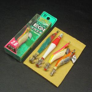 YO-ZURI Yo-zuri オールドエギ 古いエギ 餌木 夜光 5個セット 各約22g
