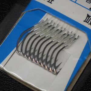 王冠針本舗 狐形 7号 ハリス3号 糸付き針 ...の詳細画像4