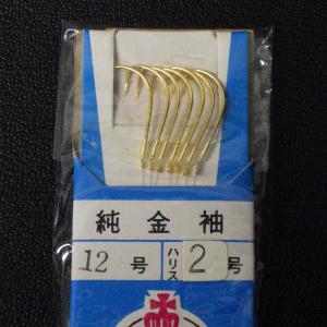 王冠針本舗 純金袖 12号 ハリス2号 糸付針...の詳細画像2
