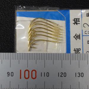 王冠針本舗 純金袖 12号 ハリス2号 糸付針...の詳細画像3