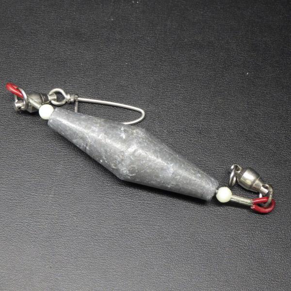 下田漁具 中間鉛システム 中おもり 80号 約330.5g ※中古在庫品(m0600)※クリックポス...