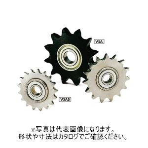 VSA-515B　A形スプロケットアイドラー　スティール製　歯数：15　使用ベアリング：6304ZZ（内径：φ20）　適用チェーン：No.50　鍋屋バイテック（NBK）｜dendokiki