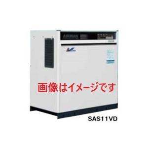 AIRMAN 北越工業 (AIRMAN) SAS15VD-E インバータ制御仕様 スクリュ