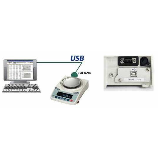 A＆D(エー・アンド・デイ） USBインターフェイス（ケーブル付） FXi-02JA