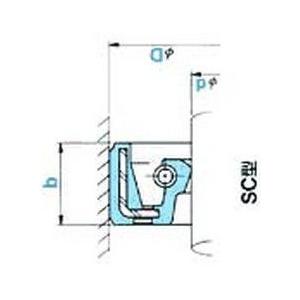 NOK オイルシール SC8227S (AC0158A9) SC型｜dendouki2