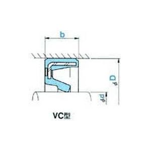 NOK オイルシール VC25406 (AG1312A0) VC型｜dendouki2