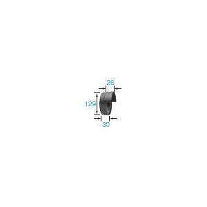 サンポット FWK-6ZS 薄型給排気筒スペーサー(フード付)(Z)   【部材のみのご注文は送料1,100円が必ず掛かります】｜dendouki2