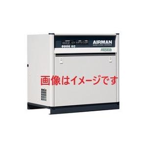 北越工業 (AIRMAN) SAS6SD-6C スクリュコンプレッサ 空冷タイプ 50Hz｜dendouki