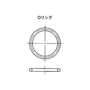 NOK Ｏリング VMQ-70 P6-N (CO00003L3) 太さφ1.9シリーズ(固定用、運動用)｜dendouki