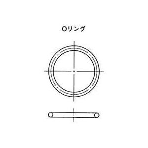 NOK Ｏリング NBR-70-1 P10A-N (CO00008-A1F00XA) 太さφ2.4シ...