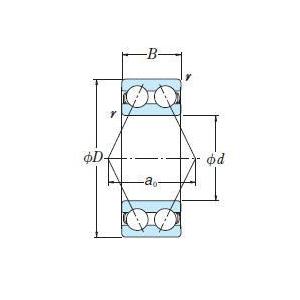 NSK・日本精工 ベアリング 5305 複列アンギュラ玉軸受 : 伝動機ドット