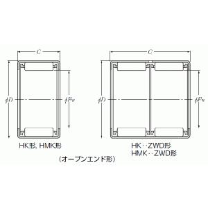 NTN ニードルベアリング HMK2530 シ...の詳細画像2