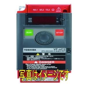 東芝 VFNC3-2037P 3.7kw 三相200V インバータ VFNC3シリーズ(簡単・小形)｜dendouki