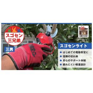 アルス コードレス電動剪定鋏スゴセンライト 替...の詳細画像3