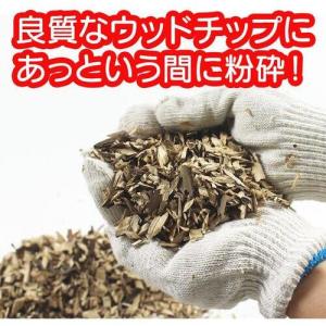 ヤードフォース ガーデンシュレッダー 竹も粉砕...の詳細画像3