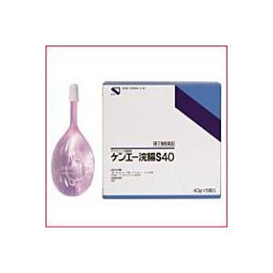 【第2類医薬品】　ケンエー浣腸　S40　（40g×10個入り）１箱｜エナジードラッグ2号店