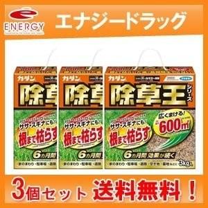 カダン　除草王　オールキラー粒剤　3kg × 3個