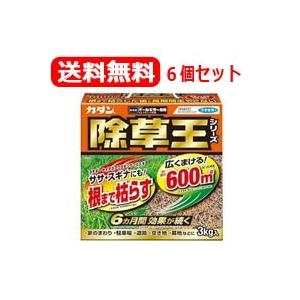 【フマキラー】カダン　除草王　オールキラー粒剤　3kg × 6個　【送料無料！　6個セット！】