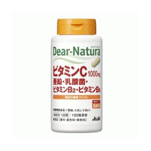 【アサヒ】ディアナチュラ　ビタミンC・亜鉛・乳酸菌・ビタミンB2・ビタミンB6　120粒