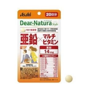 【アサヒグループ食品】DNS亜鉛×マルチビタミン　20粒入り（20日分）