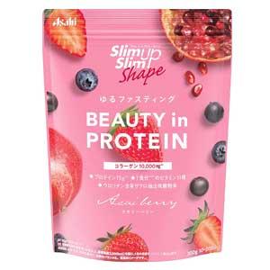 【アサヒ】SUS スリムアップスリムシェイプ BEAUTY in PROTEIN アサイーベリー 3...