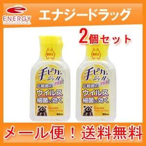 【送料無料・2個セット】【健栄製薬】手ピカジェルプラス 60ml（指定医薬部外品）