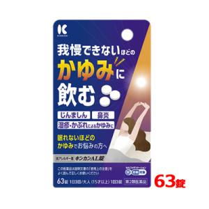 【第2類医薬品】 キンカン 金冠堂 キンカンAL錠 63錠 錠剤 抗アレルギー薬 じんましん 鼻炎 湿疹 かぶれの商品画像