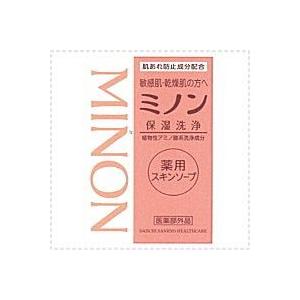 【ミノン・Minon】 薬用スキンソープ 保湿洗浄 80g