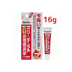 【第3類医薬品】【第一三共】クリーンデンタルN 16g             塗る歯槽膿漏薬 【赤...