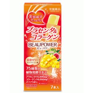 【常盤薬品工業】BEAUPOWER　（ビューパワー）プラセンタ・コラーゲンゼリー 【グァバマンゴー風...