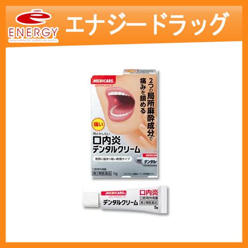 【第2類医薬品】【森下仁丹】メディケア デンタルクリーム 5g