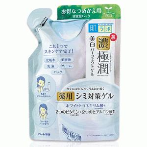 【ロート製薬】肌研（ハダラボ）極潤 美白 パーフェクトゲル つめかえ用 80g