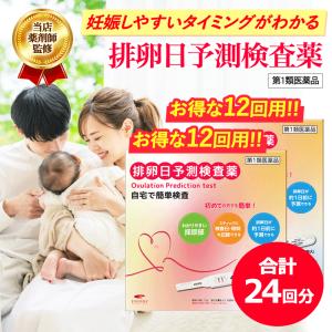 【送料無料　2個セット】エナジー排卵日予測検査薬 12回分×2 ■　要メール確認 【第1類医薬品】【4902510380053】