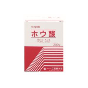 【化学用】　ホウ酸　200ｇ【立石春洋堂】｜denergy