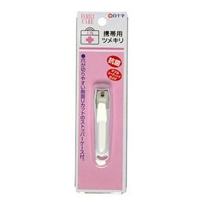 【白十字】 ファミリーケア 携帯用 爪切り 1個入の商品画像