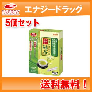 【送料無料！5個セット！】【日清オイリオ】 【機能性表示食品】食事のおともに食物繊維入り緑茶 7g×...