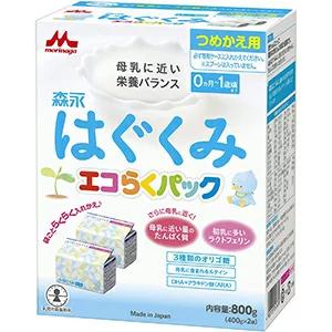 【森永乳業】ドライミルク はぐくみ エコらくパ...の詳細画像1