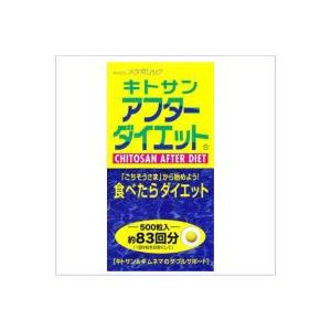 【メタボリック】【栄養補助食品】　キトサン　アフターダイエット　ボトルタイプ　500粒