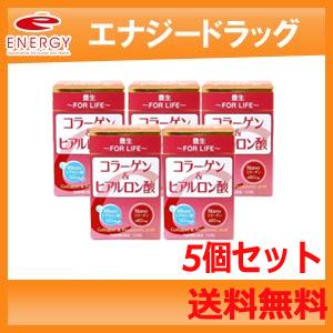 【送料無料！5個セット！】【丸藤】豊生 コラーゲン＆ヒアルロン酸 120粒×5個セット 【栄養補助食品】