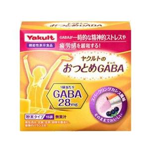 【ヤクルトヘルスフーズ】ヤクルトのおつとめGABA（ギャバ）　22.5g（1.5g×15袋）