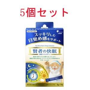 【大塚製薬】賢者の快眠 睡眠リズムサポート 3g×7包入×5個｜denergy