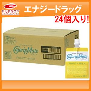 【大塚製薬】【1ケース！24個入り】カロリーメイト ゼリー フルーティミルク味　215g×24個セッ...