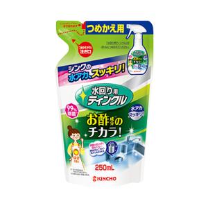 大日本除虫菊 金鳥 KINCHO キンチョウ　水回り用 ティンクル つめかえ用 300ml ゆずの香り キッチン用洗剤 除菌 キッチン用クリーナー　詰め替え用｜denergy