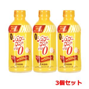 浅田飴 シュガーカットゼロ 500g×3個セット 液体甘味料 砂糖生まれ 自然な甘さ 料理｜denergy