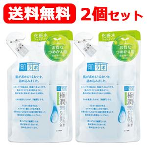 ロート 肌研 ハダラボ 送料無料！ 2個セット！ 極潤ヒアルロン液 ライトタイプ つめかえ用170ml×2個｜denergy