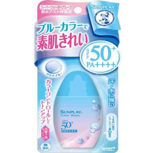 【ロート製薬】メンソレータム サンプレイ クリアウォーター　SPF50+／PA++++｜denergy